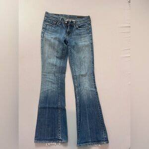 Citizen of humanity low waist flare jeans